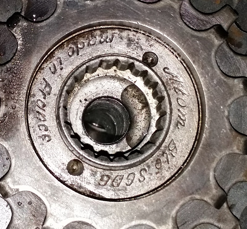 Atom Freewheel up close